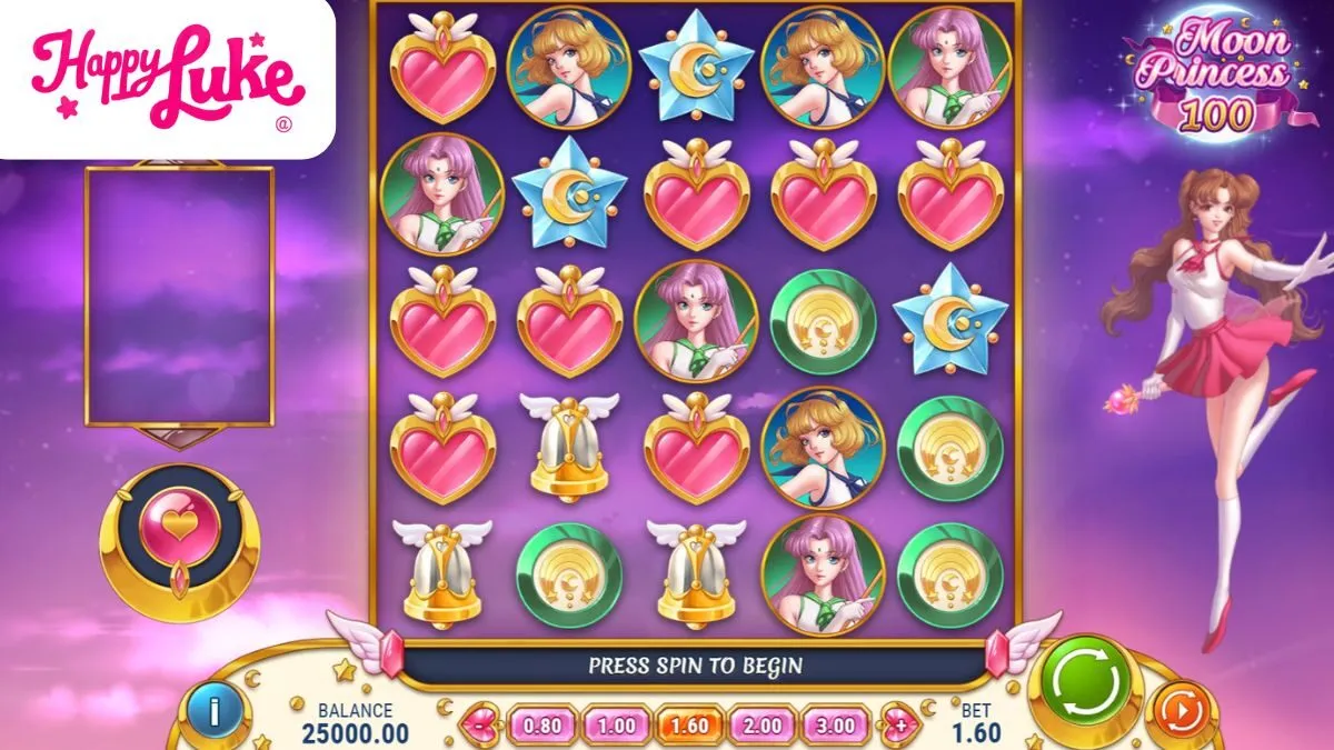 Moon Princess 100 tại happyluke